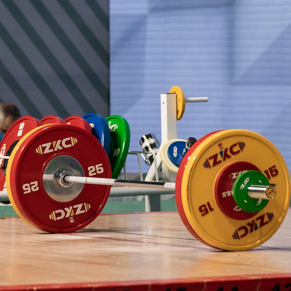 ZKC IWF Weightlifting Competition DSB Plates 