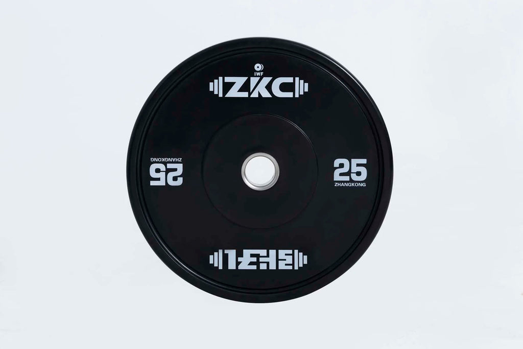 ZKC IWF Weightlifting Black Training  Plates 