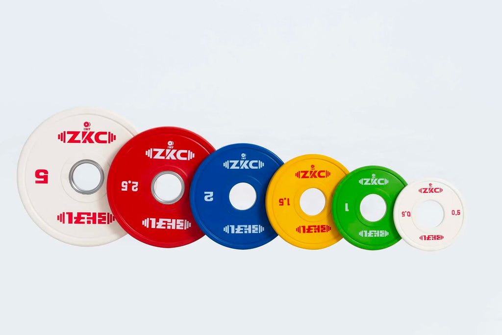 ZKC IWF Weightlifting Competition Change Plates 